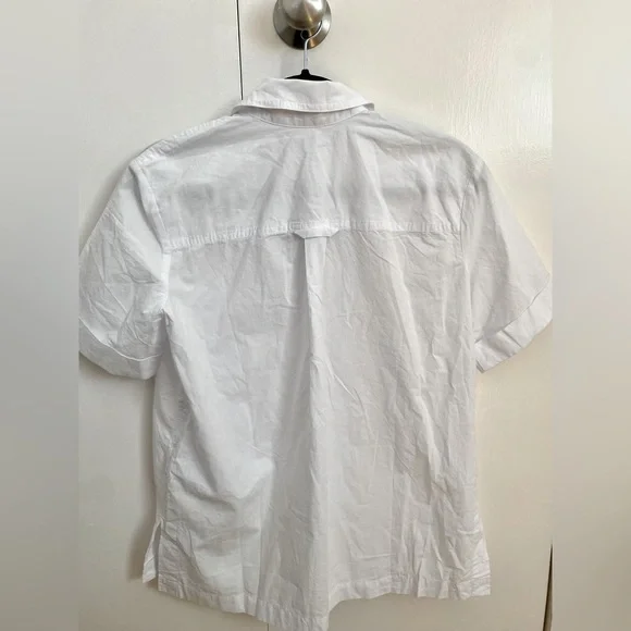 Madewell White Button Down Shirt - Picture 3 of 6